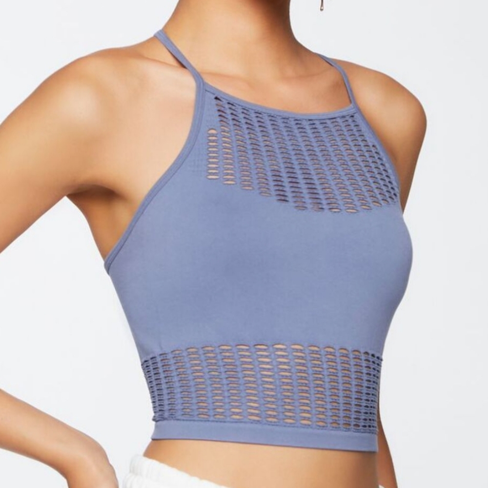 Forever 21 Laser-Cut Cropped Cami NWOT